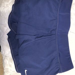 navy blue nike sport shorts